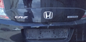 2010 HONDA CR-Z ORİJİNAL BAGAJ MARKA YAZILARI.