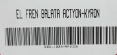 Oto Çıkma Parça / SsangYong / Actyon / Fren / Fren Balatası / Sıfır Parça 