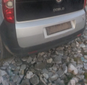 2013 model fiat doblo milenyum çıkma arka tampon