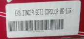Oto Çıkma Parça / Toyota / Corolla / Motor / Triger Seti / Sıfır Parça 