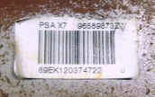 Oto Çıkma Parça / Citroen / C5 / Fren / El Fren Tabancası / Çıkma Parça 