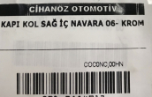 Oto Çıkma Parça / Nissan / Navara / Kaporta & Karoser / Dış Kapı Kolu / Sıfır Parça 