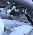 2001 VOLVO S80 ÇIKMA VİTES KONSOLU.