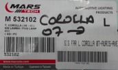 Oto Çıkma Parça / Toyota / Auris / Far & Stop / Sis Farı / Sıfır Parça 
