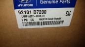 Oto Çıkma Parça / Hyundai / Tucson / Far & Stop / Sağ Ön Far / Sıfır Parça 