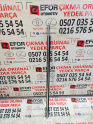 Oto Çıkma Parça / Toyota / Corolla / Oto Cam / Cam Fitili / Çıkma Parça 