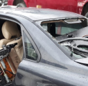 2001 VOLVO S80 HATASIZ SOL KELEBEK CAMI.