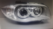 BMW E87 1 KASA ZENON MERCEKLİ SOL FAR VE TÜM ÇIKMA PARÇALAR