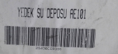 Oto Çıkma Parça / Toyota / Corolla / Oto Cam / Su Bidonu / Sıfır Parça 