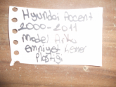 Oto Çıkma Parça / Hyundai / Accent / Airbag / Emniyet Kemeri / Çıkma Parça 