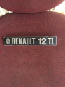 Oto Çıkma Parça / Renault / R 12 / Arma & Yazı / Panjur Arması / Çıkma Parça 