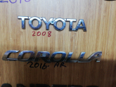 Toyota corolla çıkma bağaj yazısı