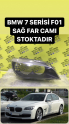 Oto Çıkma Parça / Bmw / 7 Serisi / Far & Stop / Far Camı / Çıkma Parça 
