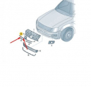 Oto Çıkma Parça / Volkswagen / Amarok / Tampon / Izgara Çıtası / Sıfır Parça 