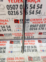 Oto Çıkma Parça / Toyota / Corolla / Oto Cam / Cam Fitili / Çıkma Parça 