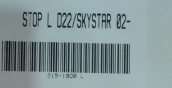 Oto Çıkma Parça / Nissan / Skystar / Far & Stop / Sol Arka Stop / Sıfır Parça 