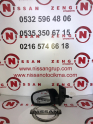 Nissan Note 2007-2012 Ayna Sol Sıfır Manuel Yedek Parça