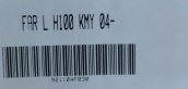 Oto Çıkma Parça / Hyundai / H100 / Far & Stop / Sol Ön Far / Sıfır Parça 