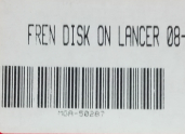Oto Çıkma Parça / Mitsubishi / Lancer / Fren / Fren Disk Ayna / Sıfır Parça 