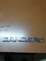 Dacia sandero çıkma bağaj yazısı