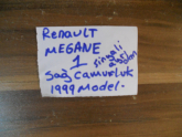 RENAULT MEGANE 1 SAĞ ÖN ÇAMURLUK 1996-1999 MODEL ORJİNAL ÇIK