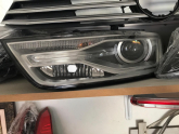 audi q3 sağ far