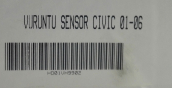 Oto Çıkma Parça / Honda / Civic / Motor / Vuruntu Sensörü / Sıfır Parça 