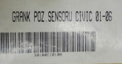 Oto Çıkma Parça / Honda / Civic / Motor / Krank Sensörü / Sıfır Parça 