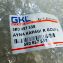 Oto Çıkma Parça / Volkswagen / Golf / Ayna / Ayna Kapağı / Sıfır Parça 