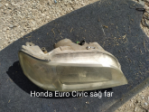Honda Euro Civic sağ far mevcuttur