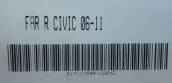 Oto Çıkma Parça / Honda / Civic / Far & Stop / Sol Ön Far / Sıfır Parça 