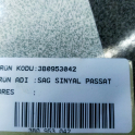 Oto Çıkma Parça / Volkswagen / Passat / Far & Stop / Sinyal Lambası / Sıfır Parça 