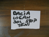 Oto Çıkma Parça / Dacia / Logan / Far & Stop / Sol Arka Stop / Çıkma Parça 