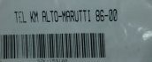 Oto Çıkma Parça / Suzuki / Alto / Şanzıman / Kilometre Teli / Sıfır Parça 