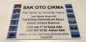 Oto Çıkma Parça / Bmw / 1 Serisi / Tampon / Park Sensörü / Çıkma Parça 