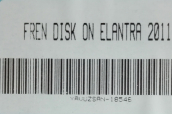 Oto Çıkma Parça / Hyundai / Elantra / Fren / Fren Disk Ayna / Sıfır Parça 