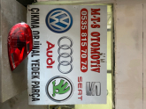 Oto Çıkma Parça / Volkswagen / New Beetle / Far & Stop / Sol Arka Stop / Çıkma Parça 
