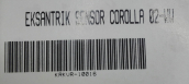 Oto Çıkma Parça / Toyota / Corolla / Motor / Oksijen Sensörü / Sıfır Parça 