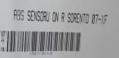 Oto Çıkma Parça / Kia / Sorento / ABS / ABS Sensörü / Sıfır Parça 