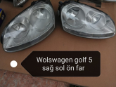 Volkswagen Golf 5 Jetta Sağ Sol Far Orjinal