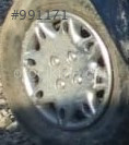 1997 model renault r19 1.4 çıkma çelik jant