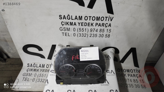 OEM; 2S6F-10A855-A FORD FİESTA 01-05 ÇIKMA  KM SAATİ