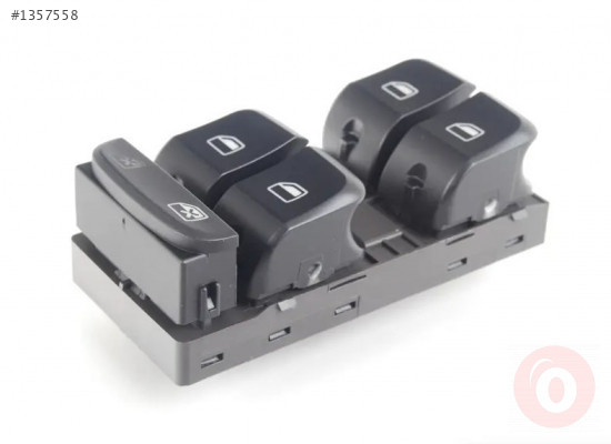 AUDİ A4 Q5 4 LÜ SOL ÖN CAM DÜĞME TAKIMI 8K0959851D