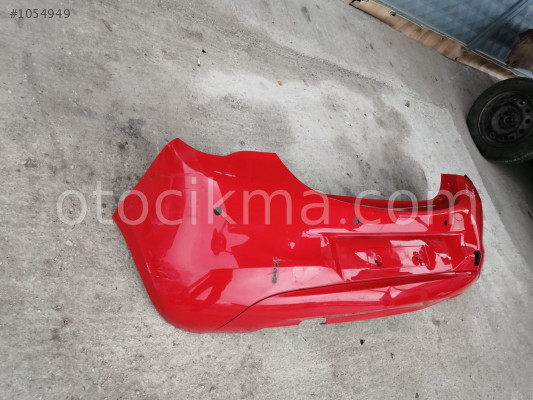 OPEL CORSA E KIRMIZI ARKA TAMPON-DÜZCE ÇIKMA