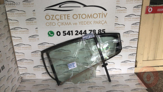 Chevrolet  cruze sol arka kelebek camı orjinal çıkma