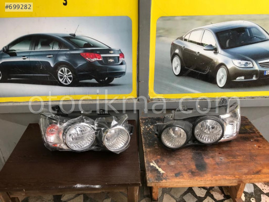 chevrolet aveo t300 takım far çıkma temiz ORJİNAL OTO OPEL