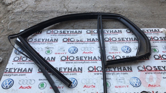 vw golf 5 sol arka kapı cam çerçeve fitili