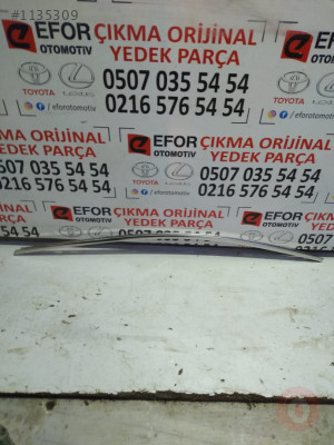 COROLLA SAĞ ÖN KAPI ÜST NİKELAJI ORJİNAL ÇIKMA YEDEK P. 2019
