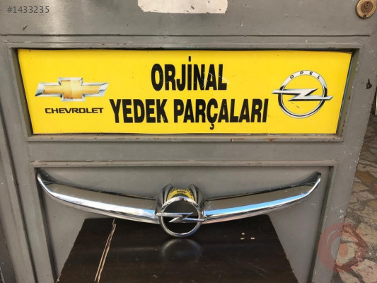 opel astra j makyajlı kasa panjur nikelajı kromu orjinal oto