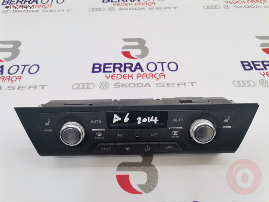 AUDİ A6 2011-2018 KLİMA KONTROL PANELİ 4G0820043AM